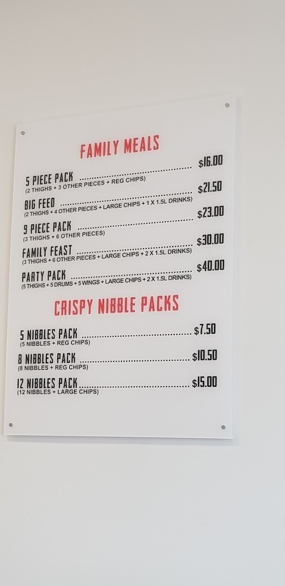 Menu Sensational Chicken / Nz Kebabs Otahuhu-6